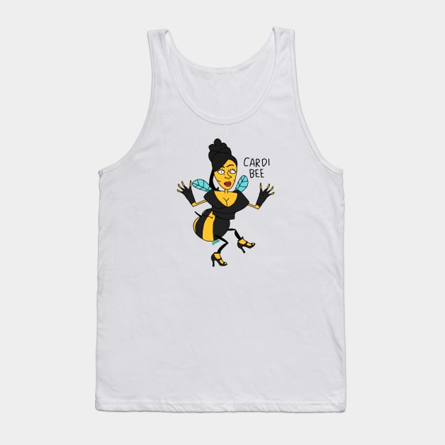 Cardi Bee Tank Top by GRIPLESS